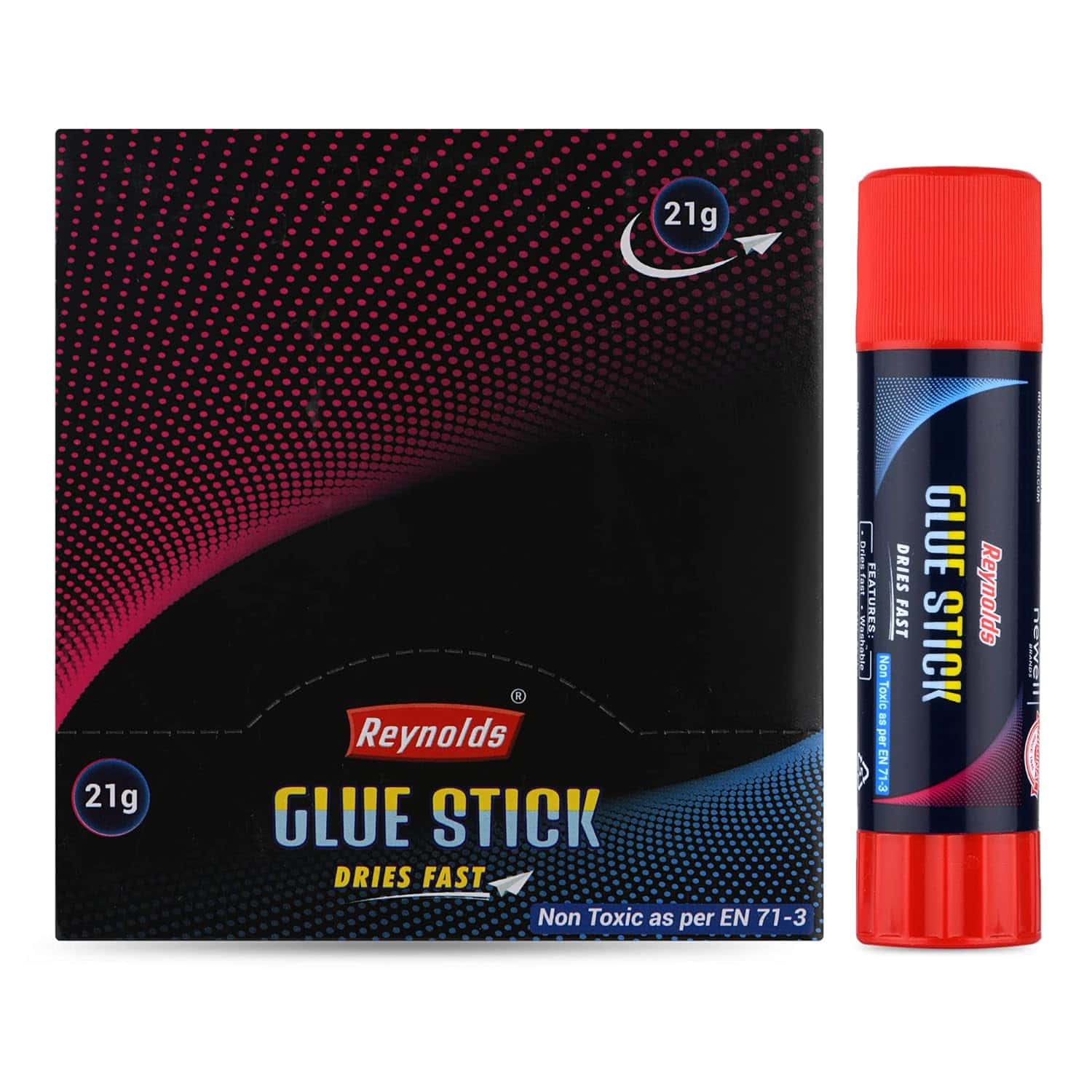 Reynolds Glue Stick 21g Pack Of 12 in bulk from India — Ant Mascot