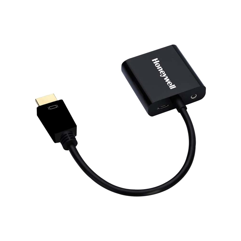 Honeywell HDMI to VGA Port cable-Black in bulk from India — Ant Mascot
