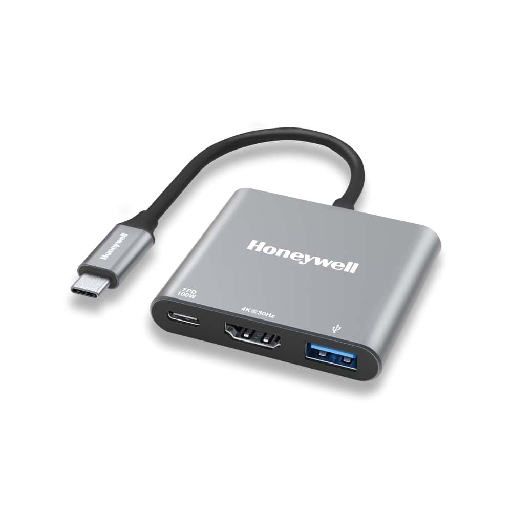 Honeywell Type C to HDMI with PD Charging and USB 3.0 Adapter in bulk from India — Ant Mascot
