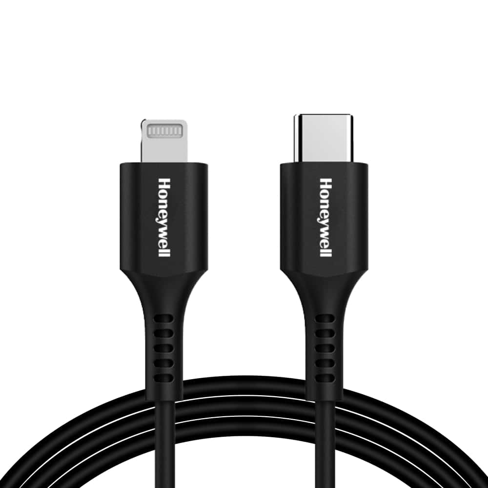 Honeywell Apple Lightning Sync & Charge Cable 1.8Mtr Black in bulk from India — Ant Mascot