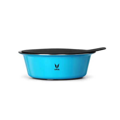 Vaya Hautecase Serveware HC 1500 Stack Lid - Azure Blue in bulk from India — Ant Mascot