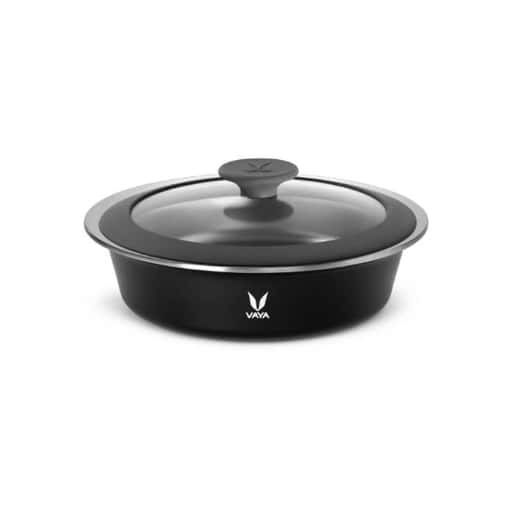 Vaya Hautecase Serveware HC 1100 Glass Lid - Sable Black in bulk from India — Ant Mascot