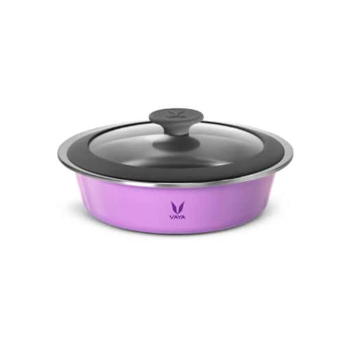 Vaya Hautecase Serveware HC 1100 Glass Lid- Iris Purple in bulk from India — Ant Mascot