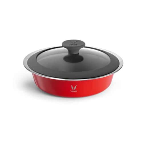 Vaya Hautecase Serveware HC 1100 Glass Lid - Scarlet Sun in bulk from India — Ant Mascot