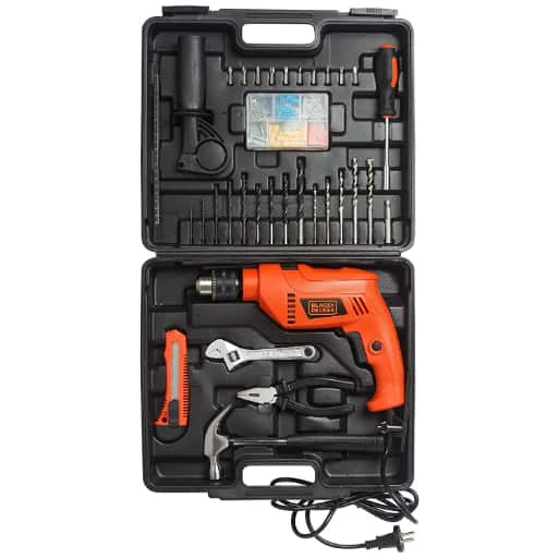 Black + Decker Hammer Drill Machine and Hand Tool Kit in bulk from India — Ant Mascot