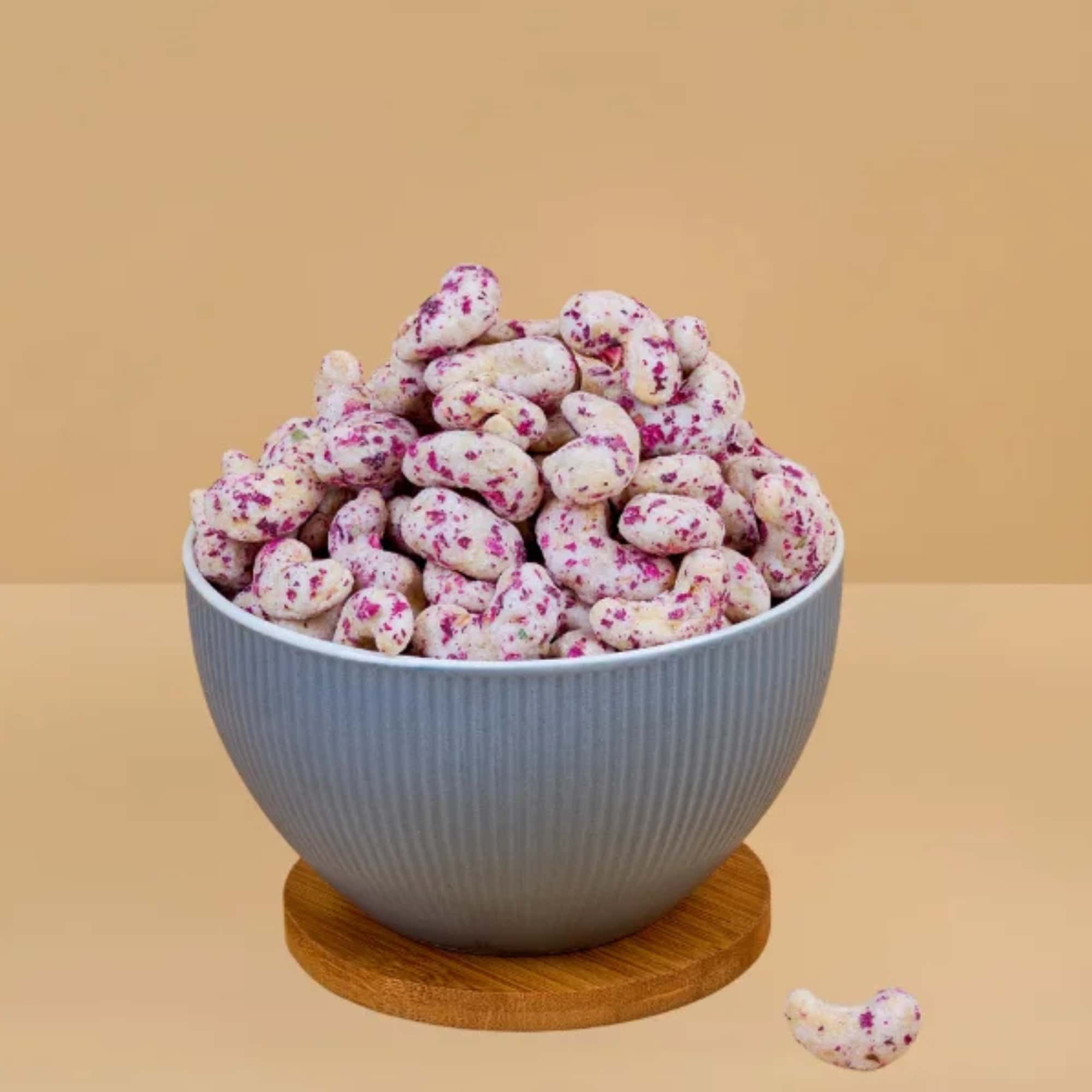 Rose-Honey Glazed Cashews 50 Gm in bulk from India — Ant Mascot