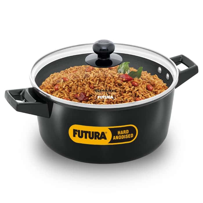 Hawkins Futura 4 Litre Cook n Serve Casserole With Glass Lid in bulk from India — Ant Mascot
