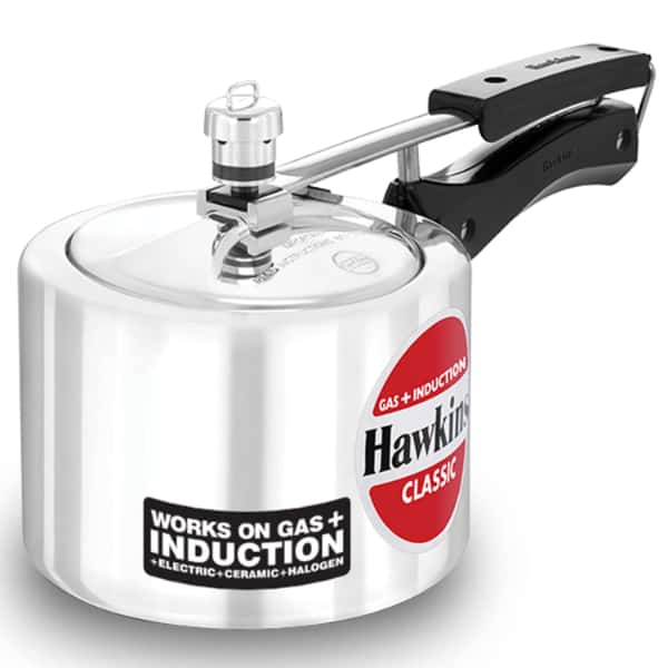 Hawkins 2 Litre Classic Tall Design Induction Base Pressure Cooker in bulk from India — Ant Mascot