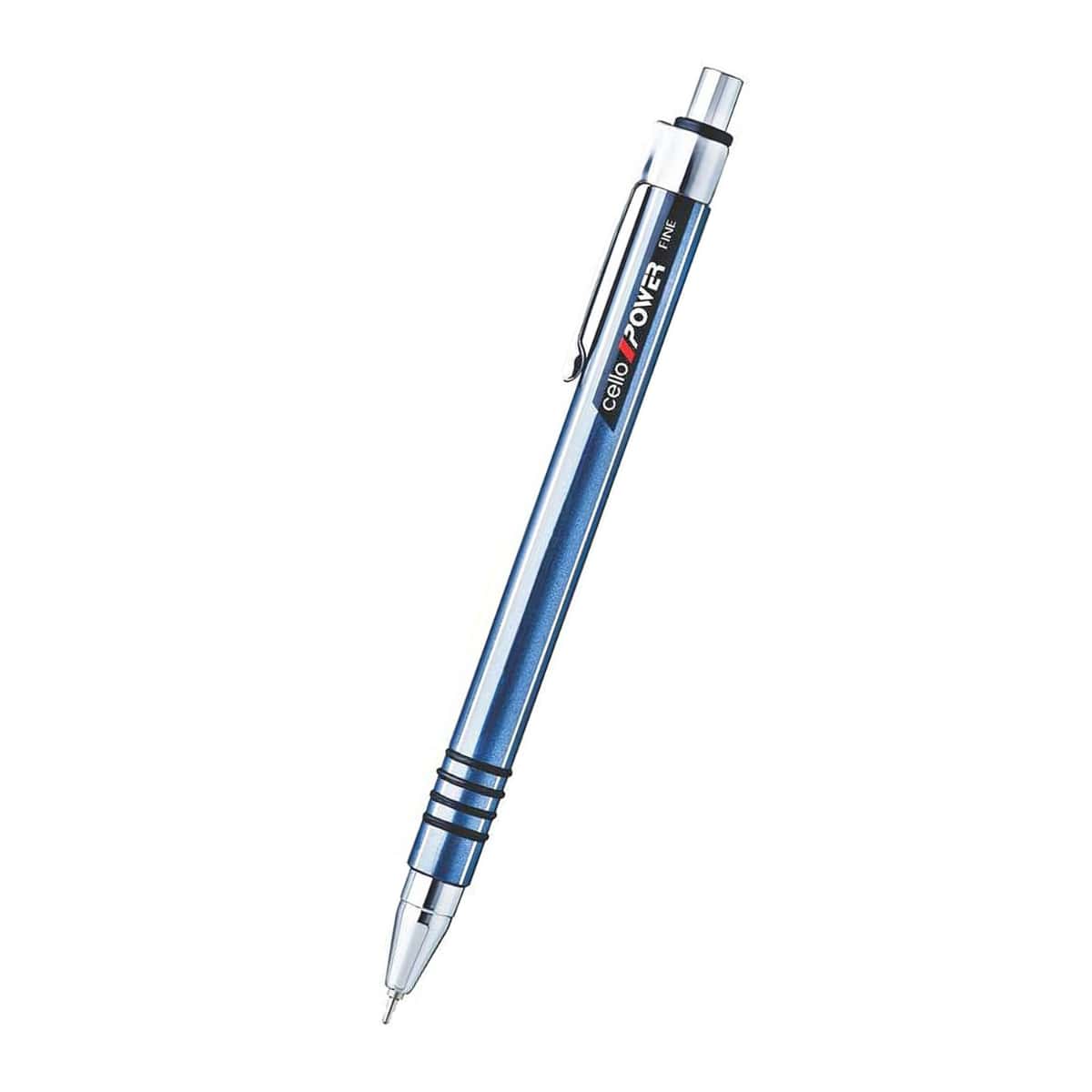 Cello Power Fine Ball Pen Blue in bulk from India — Ant Mascot