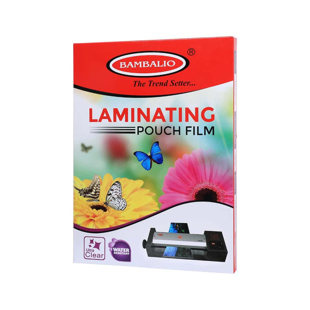Bambalio Laminating Film A4 100 in bulk from India — Ant Mascot