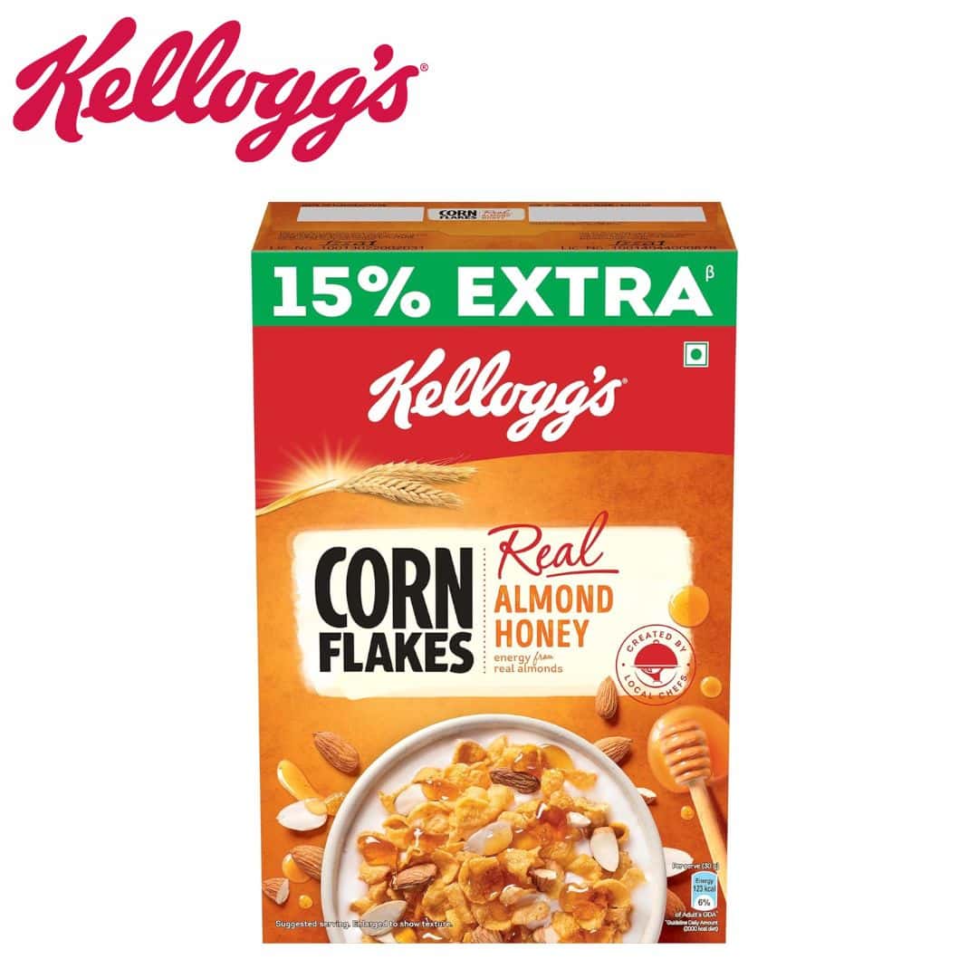 Kelloggs Almond Corn Flakes 345g in bulk from India — Ant Mascot