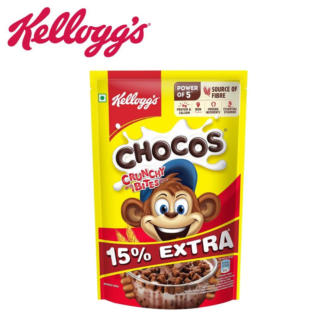 Kelloggs Chocos Crunchy Bites 22g in bulk from India — Ant Mascot