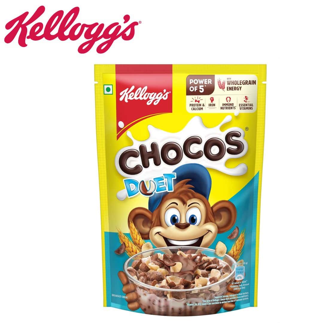 Kelloggs Chocos Duet 375g in bulk from India — Ant Mascot