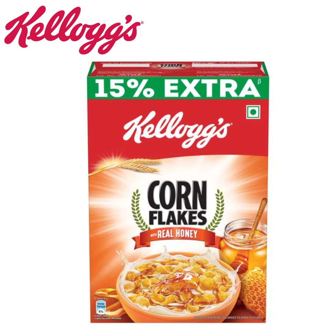 Kelloggs Corn Flakes  Real Honey 300g in bulk from India — Ant Mascot