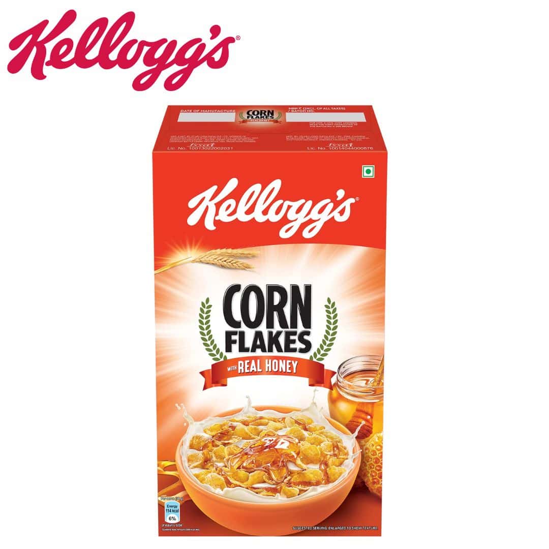 Kelloggs Corn Flakes Real Honey 630g in bulk from India — Ant Mascot