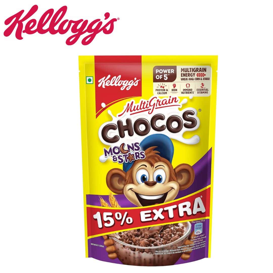 Kelloggs Chocos Moons and Stars 375g in bulk from India — Ant Mascot