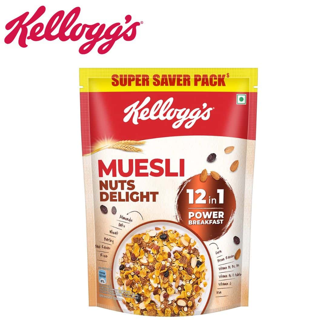 Kelloggs Muesli Nut Delight 750g in bulk from India — Ant Mascot