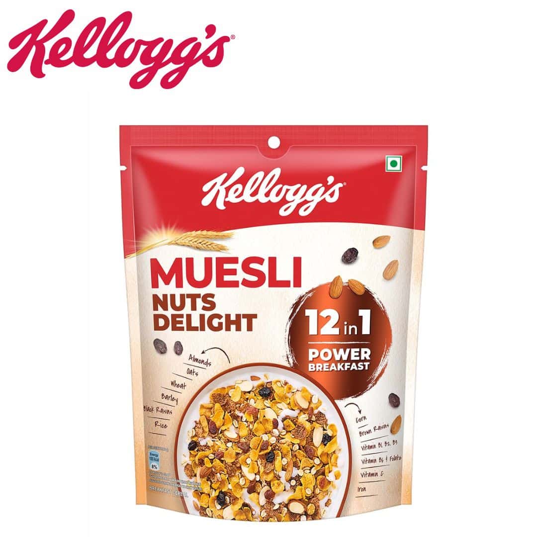 Kelloggs Muesli Nuts Delight 240g in bulk from India — Ant Mascot