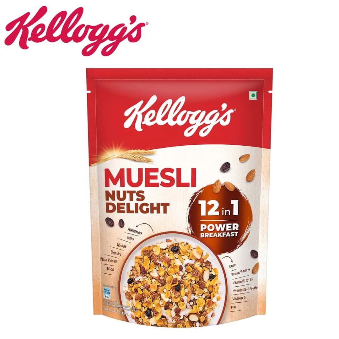 Kelloggs Muesli Nut Delight 500g in bulk from India — Ant Mascot