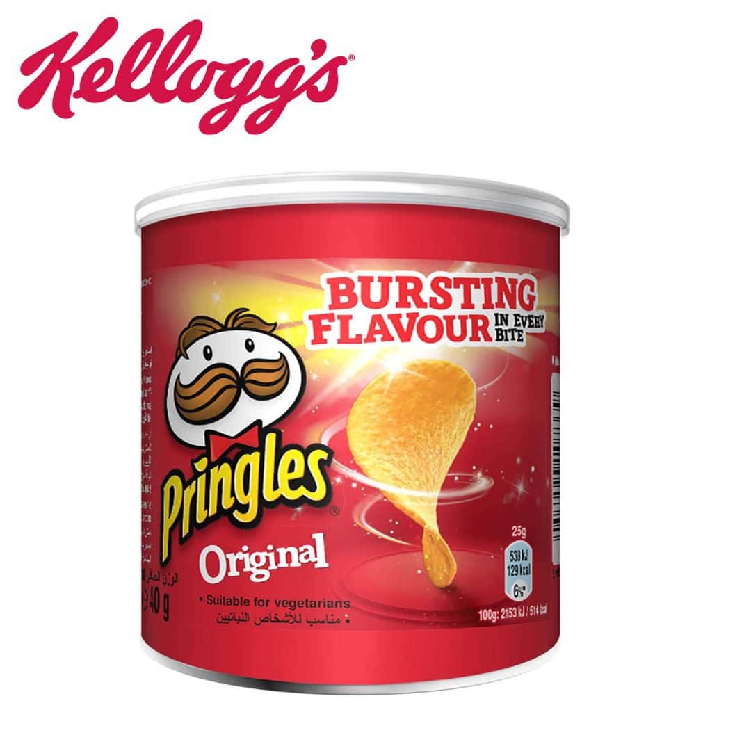 Kelloggs Pringles Potato Crisps Origil 40g in bulk from India — Ant Mascot