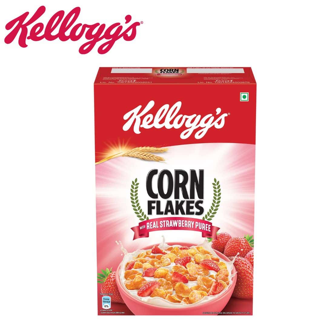 Kelloggs Strawberry Corn Flakes 345g in bulk from India — Ant Mascot