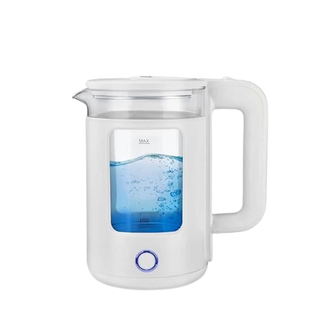 KENT Cool Touch Electric Glass Kettle 1.8 Litre | 1500 W | Borosilicate Glass Body | LED Indicator in bulk from India — Ant Mascot