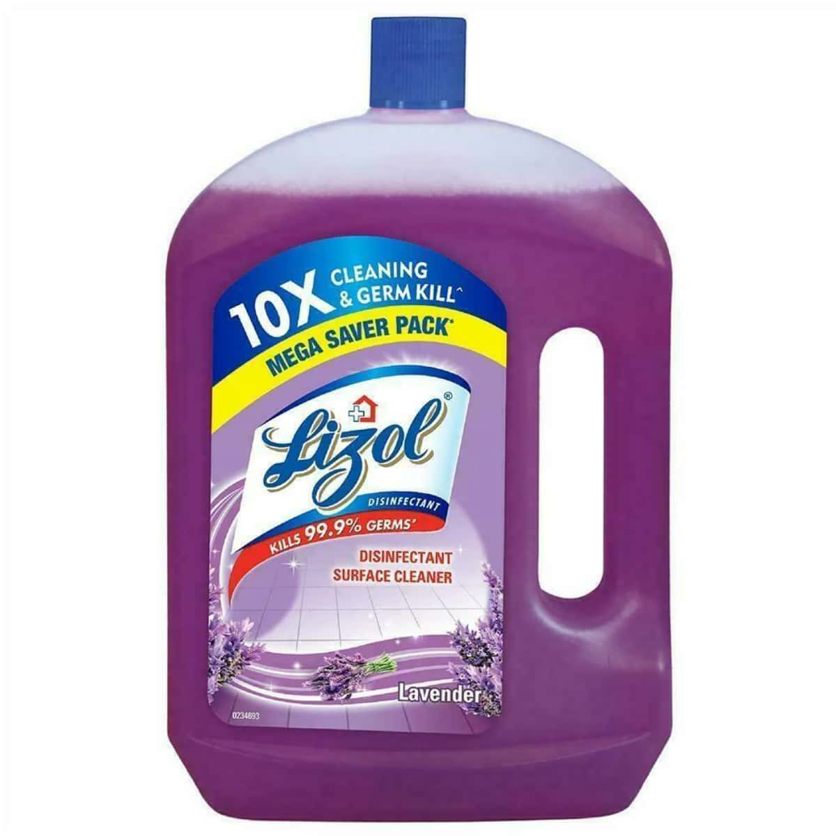 Lizol Disinfectant Surface Cleaner Lavender 2 L in bulk from India — Ant Mascot
