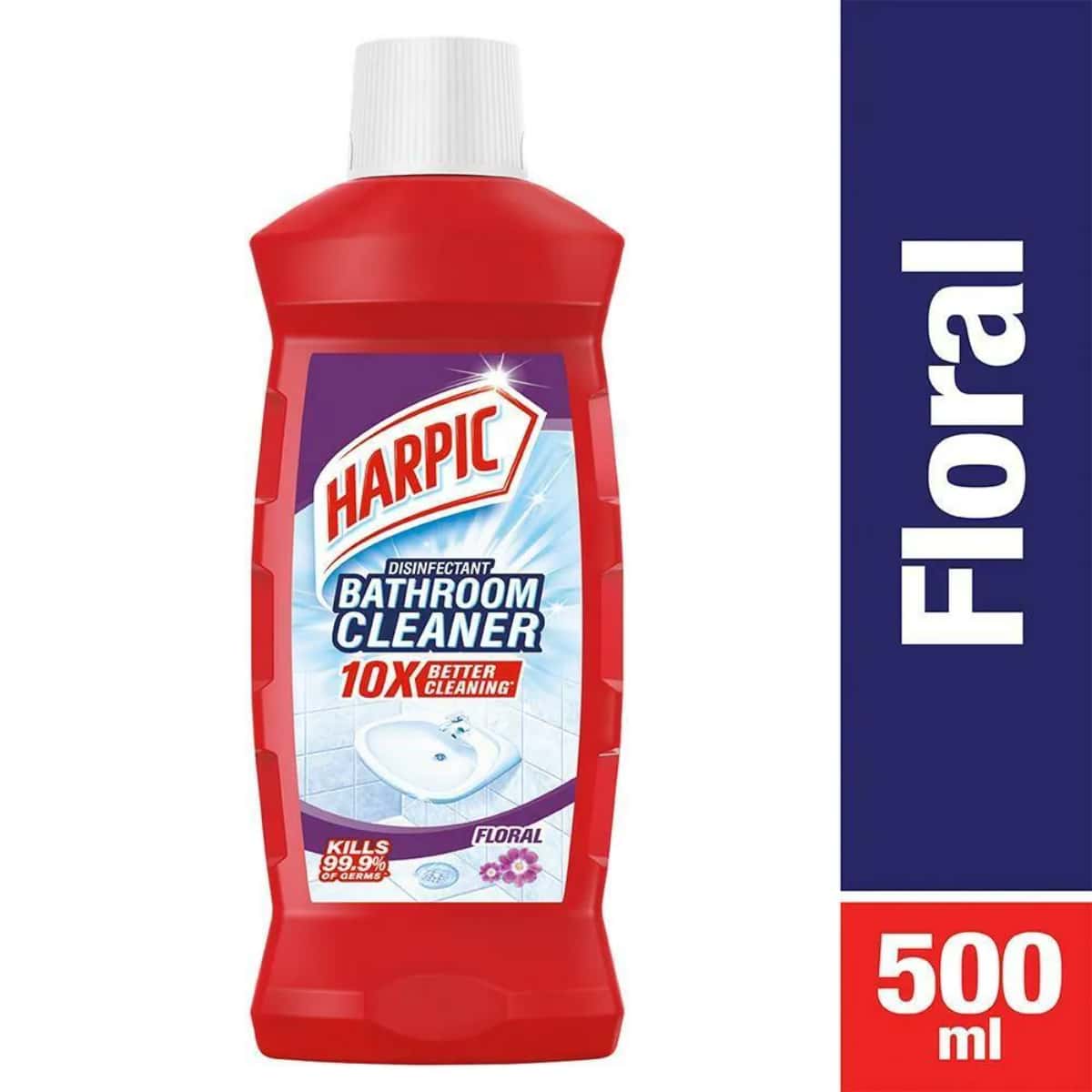 Harpic Bathroom Cleaner Liquid Floral 500 ml in bulk from India — Ant Mascot