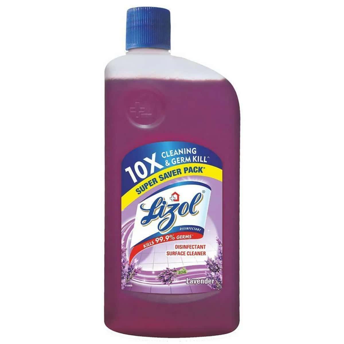 Lizol Disinfectant Surface & Floor Cleaner Lavender 975 ml in bulk from India — Ant Mascot