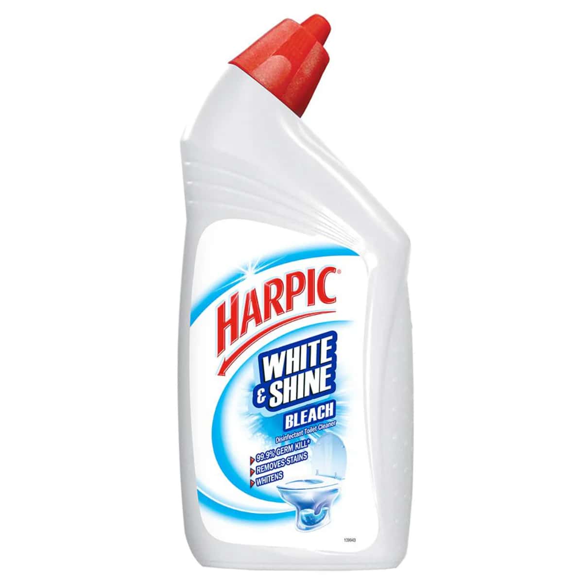 Harpic White and Shine Disinfectant Toilet Cleaner Bleach 500ml in bulk from India — Ant Mascot