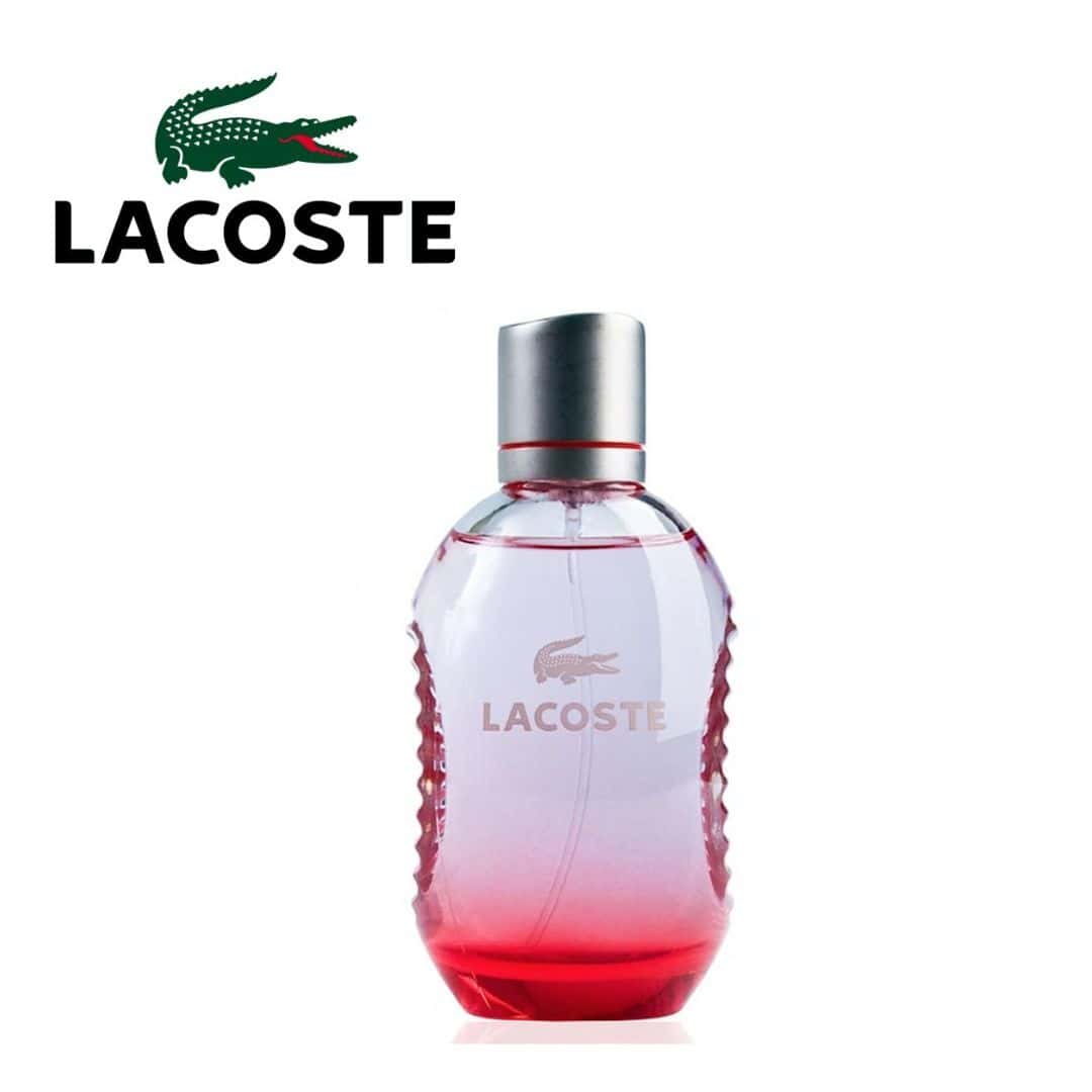 LACOSTE Red Eau de Toilette 125ml for Me in bulk from India — Ant Mascot