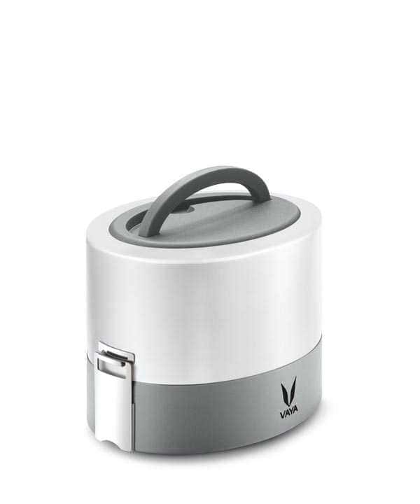 VAYA Tyffyn 600 Without Bagmat Lunchbox- White in bulk from India — Ant Mascot
