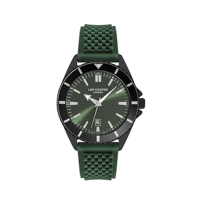 LC Analog Green Dial Watch-LC07361.677 in bulk from India — Ant Mascot