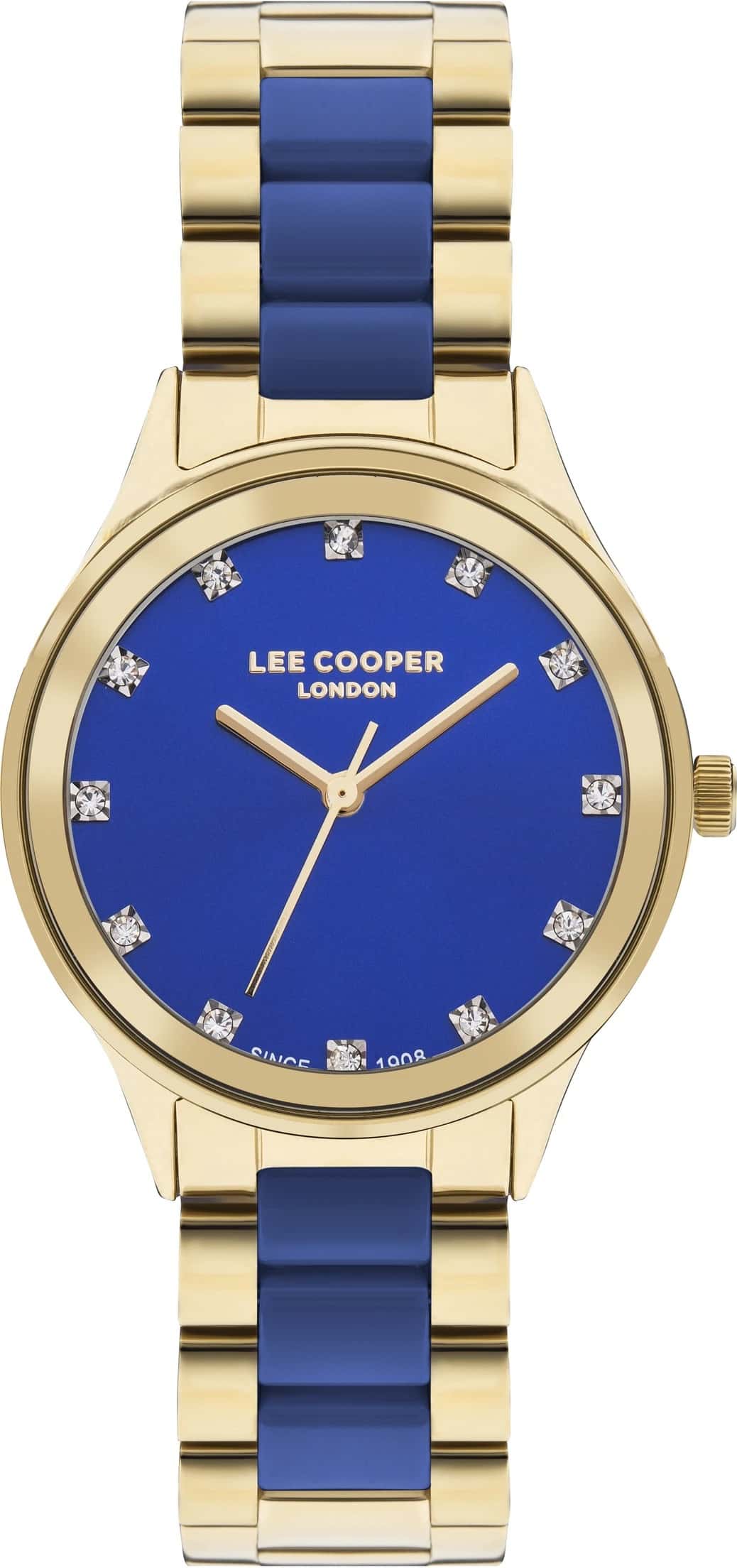 Lee Cooper Analog Blue Round (W)-LC07874.190 in bulk from India — Ant Mascot