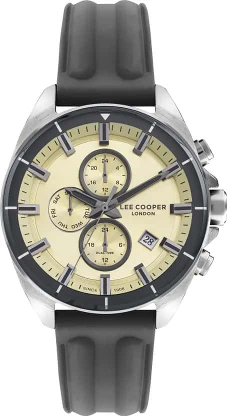 Lee Cooper Multifunc Beige Round Watch in bulk from India — Ant Mascot