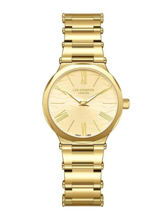 Lee Cooper Analog Gold Rnd (W) in bulk from India — Ant Mascot
