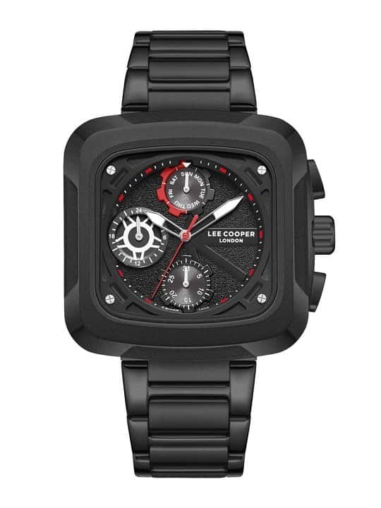 LC Multifunc Black Square Watch-LC08013.650 in bulk from India — Ant Mascot