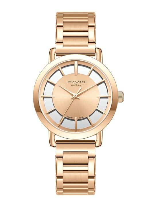 Lee Cooper Analog Rose Gold Rnd (W) in bulk from India — Ant Mascot