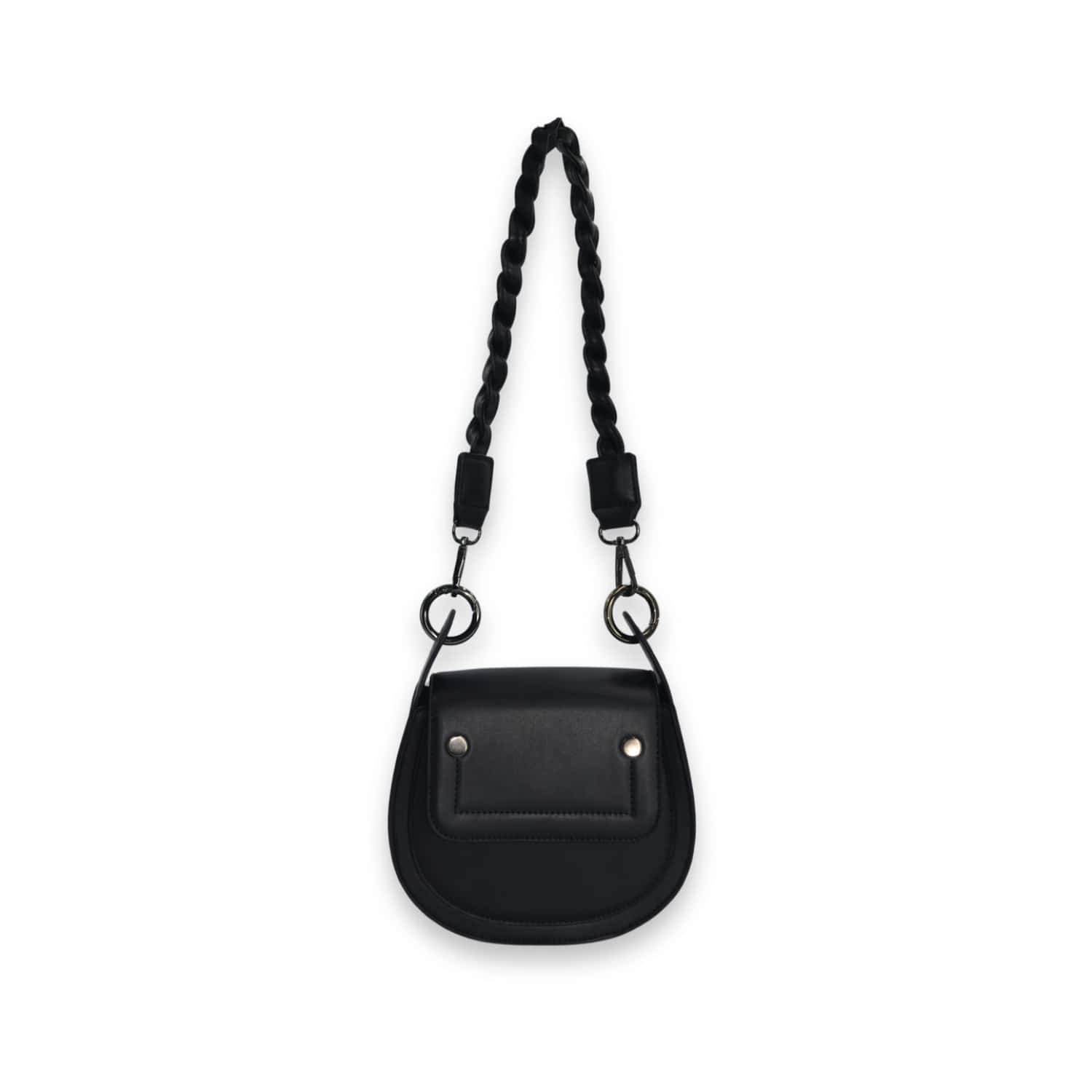 Leather Chef Adriana Cross Body and Shoulder Ladies Bag Black in bulk from India — Ant Mascot