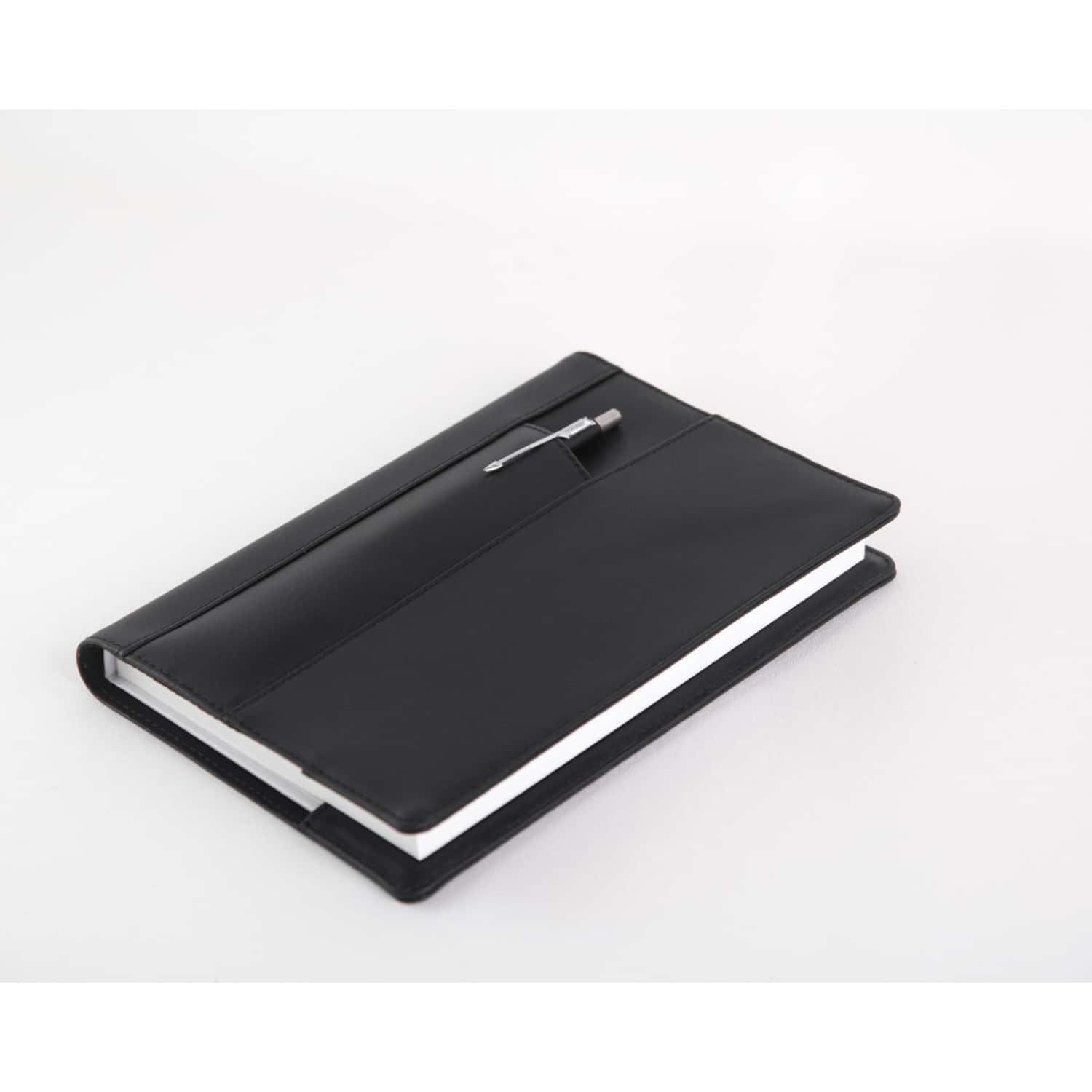 Leather Chef Enfold Leather Diary Black in bulk from India — Ant Mascot
