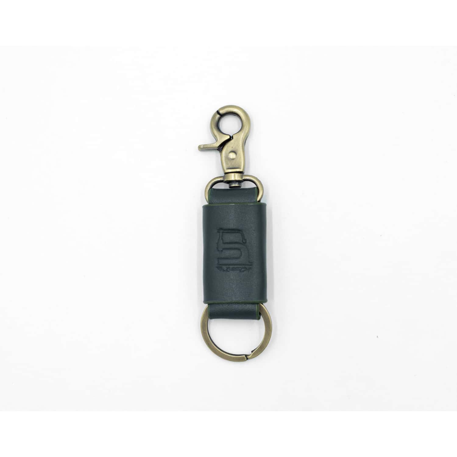 Leather Chef Leather Key Loop (Army Green) in bulk from India — Ant Mascot