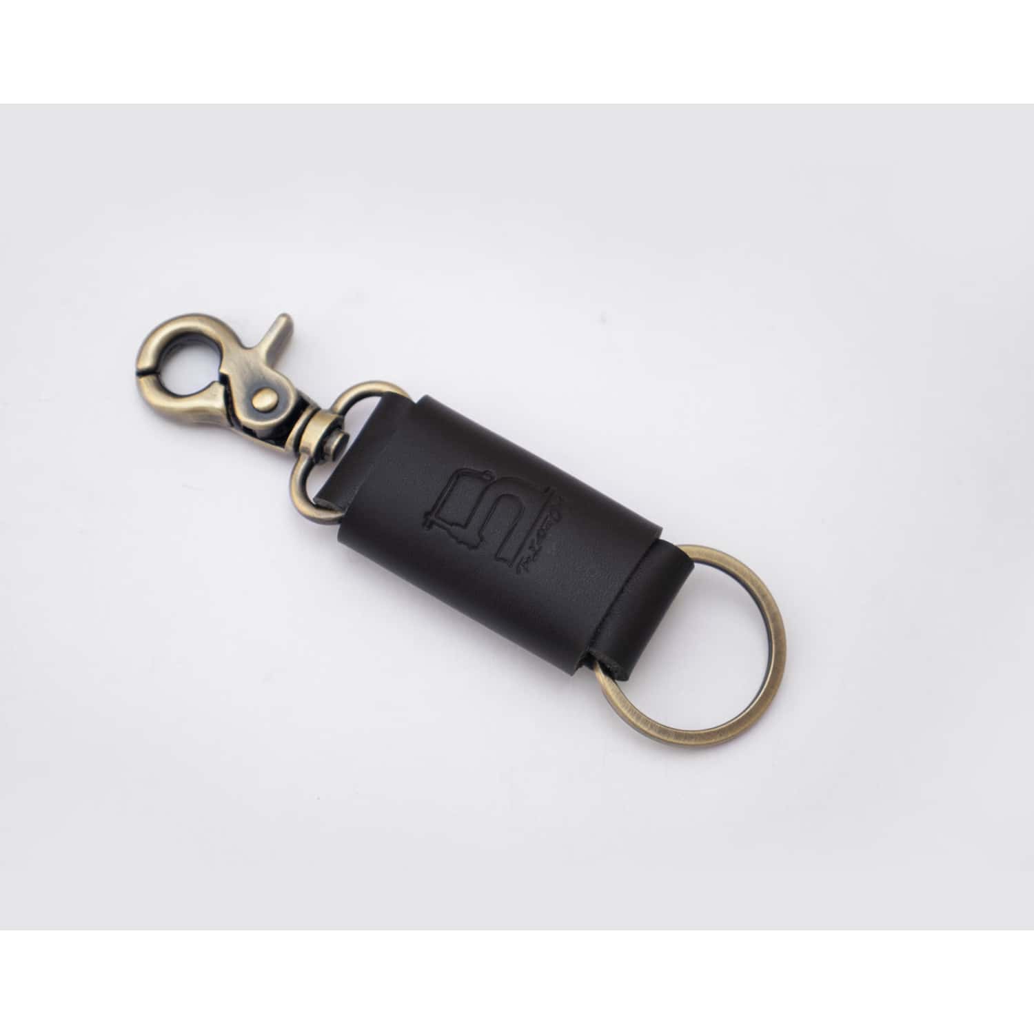 Leather Chef Leather Key Loop (Black) in bulk from India — Ant Mascot