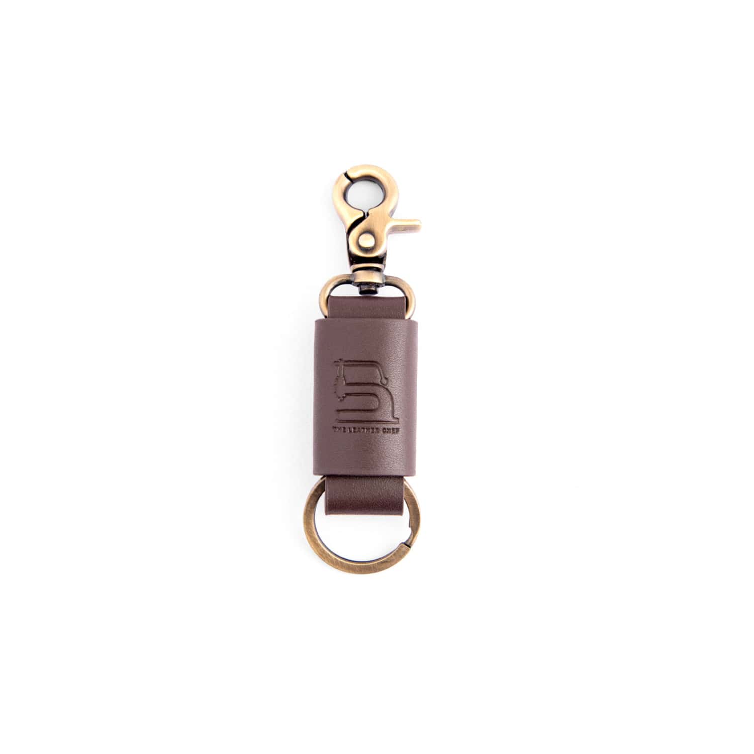 Leather Chef Leather Key Loop (Choco) in bulk from India — Ant Mascot