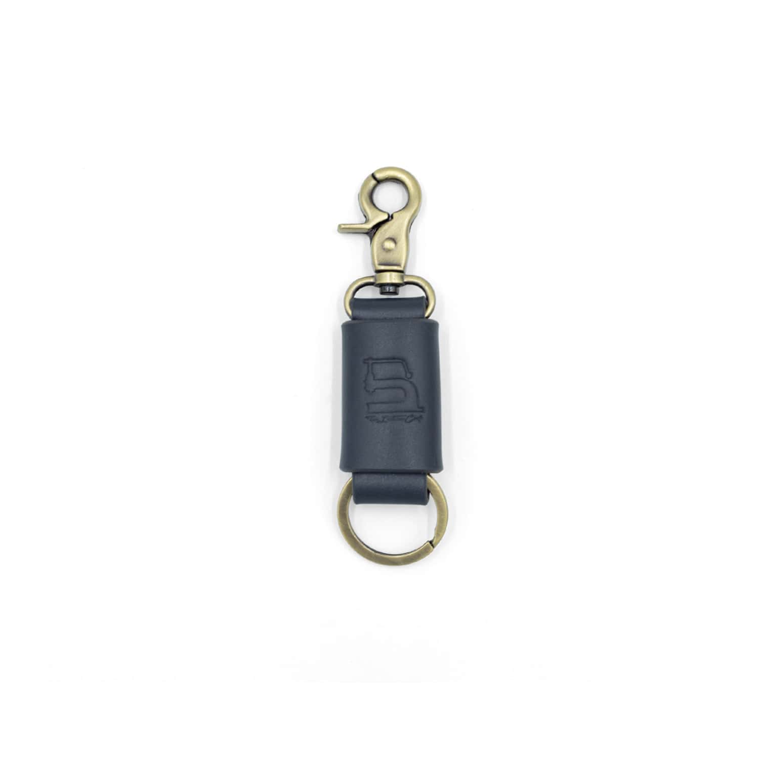 Leather Chef Leather Key Loop (Midnight Blue) in bulk from India — Ant Mascot