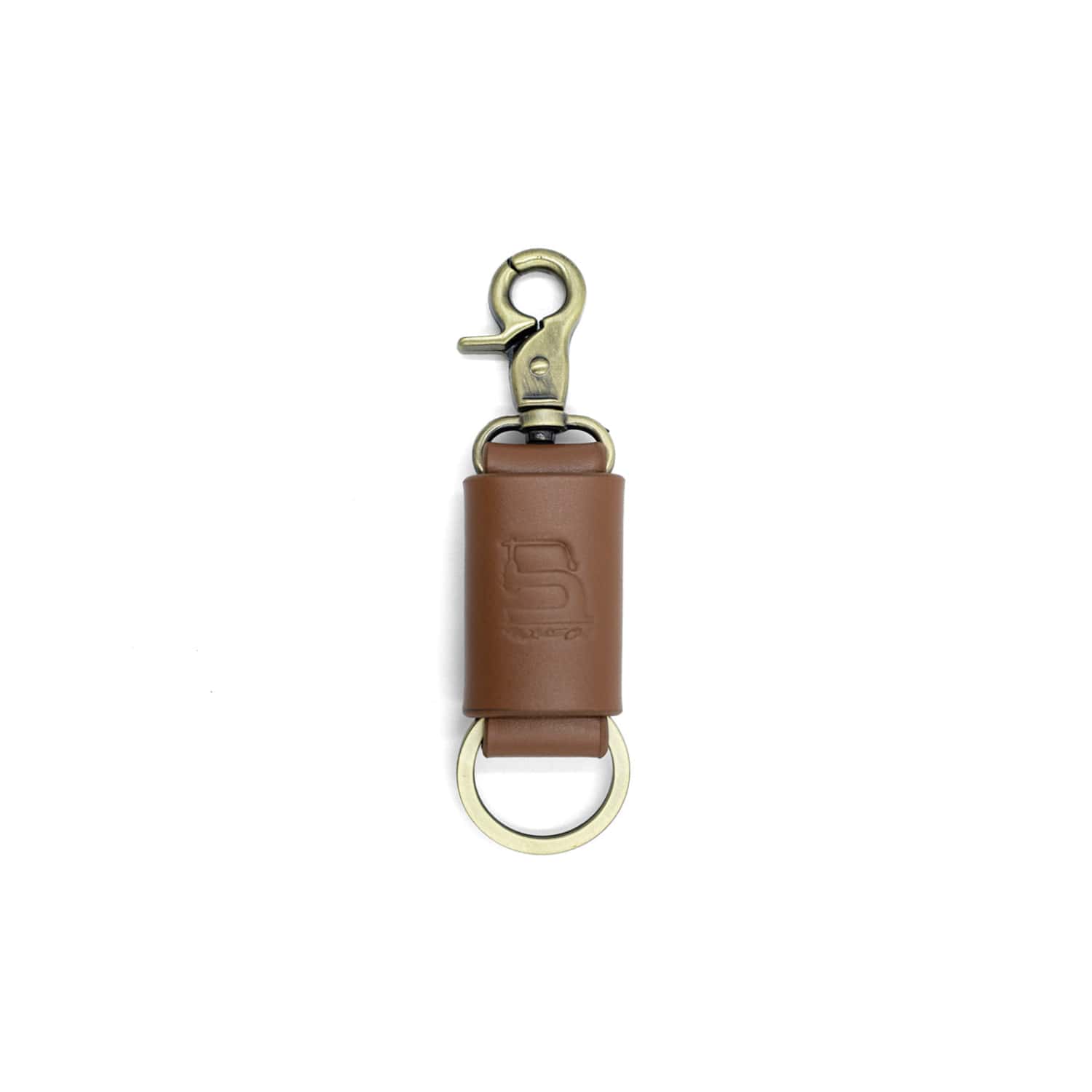 Leather Chef Leather Key Loop (Tan) in bulk from India — Ant Mascot