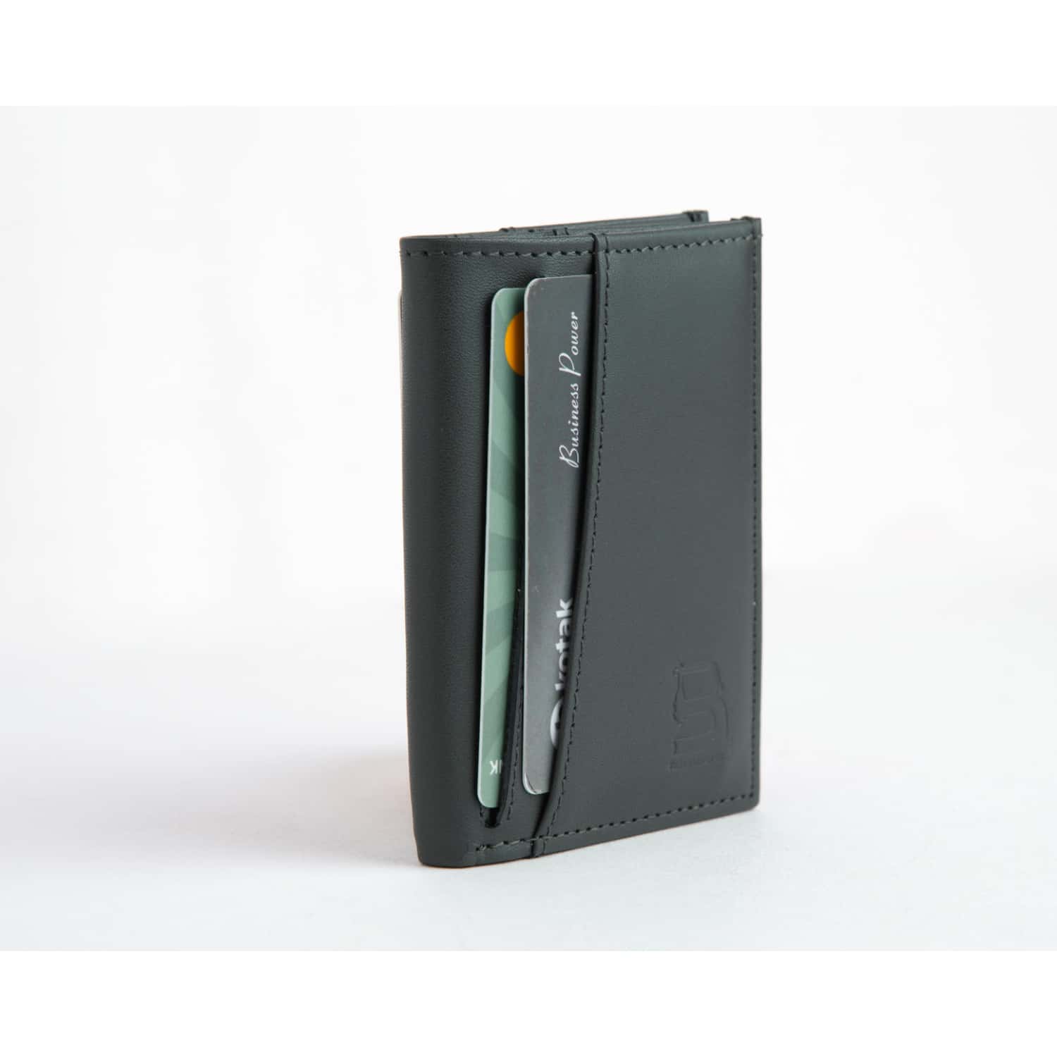 Leather Chef Mini Wallet Army Green in bulk from India — Ant Mascot