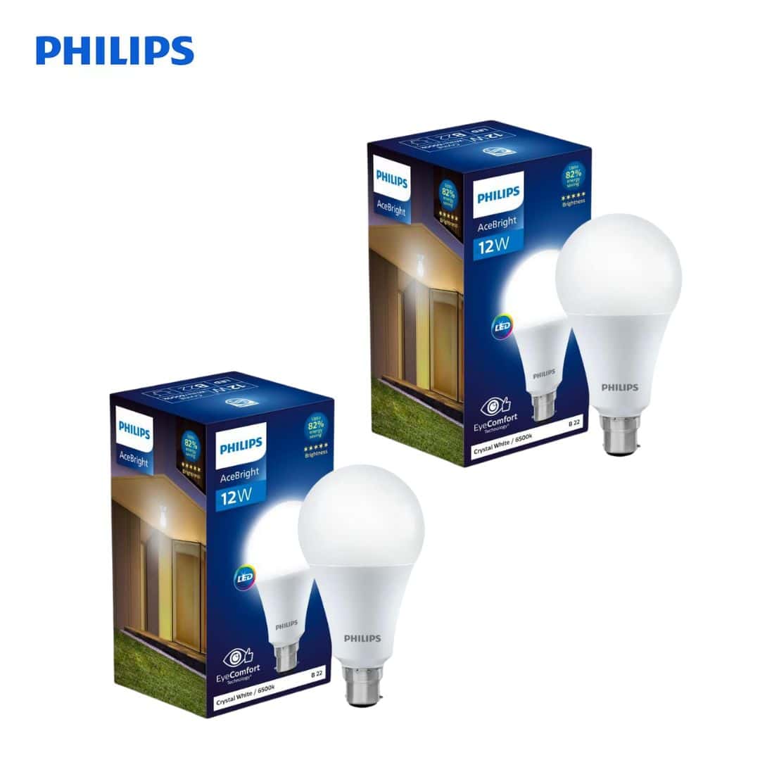 Philips 12W LED Bulb Pack of 2 in bulk from India — Ant Mascot