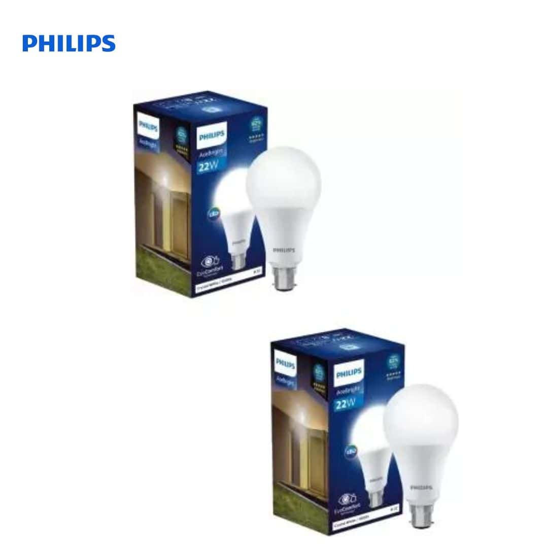 Philips 22W LED Bulb Pack of 2 in bulk from India — Ant Mascot
