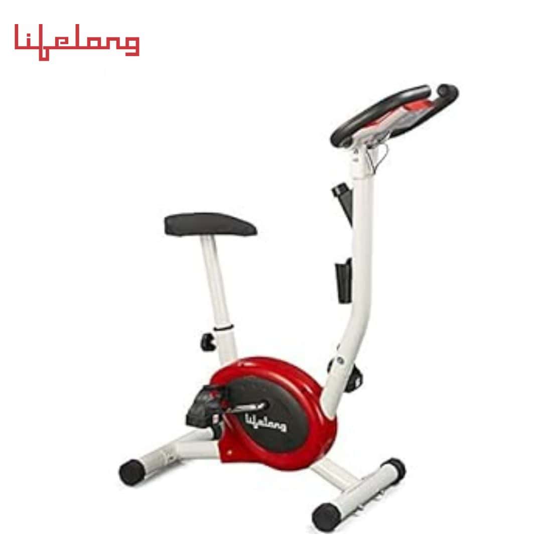 Lifelong LLF135 FitPro Stationary Exercise Belt Bike for Weight Loss at Home with Display and Resistance Control, White (Free Installation Assistance) in bulk from India — Ant Mascot