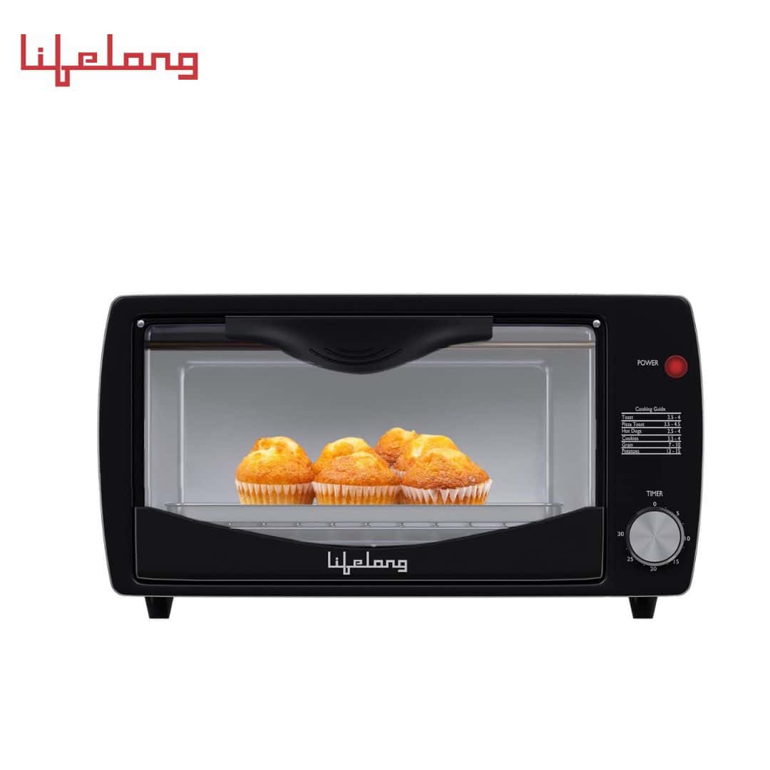 Lifelong 9 Litres 1100 W Oven,Toaster&Griller Otg Oven For Baking Cake,Pizza,Grilling&Toasting At Home (Llot09,1 Year Manufacturer'S Warranty,Black),1100 Watts,9 Liter in bulk from India — Ant Mascot